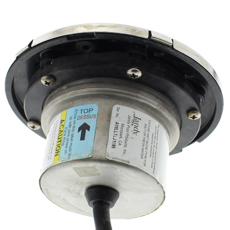 Jandy WaterColors LED Spa Light 12 Volt 100 ft cord Stainless Steel