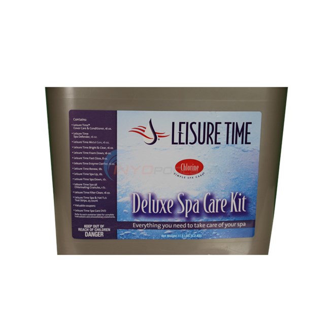 GLB Leisure Time Deluxe Spa Kit- Chlorine - 45100