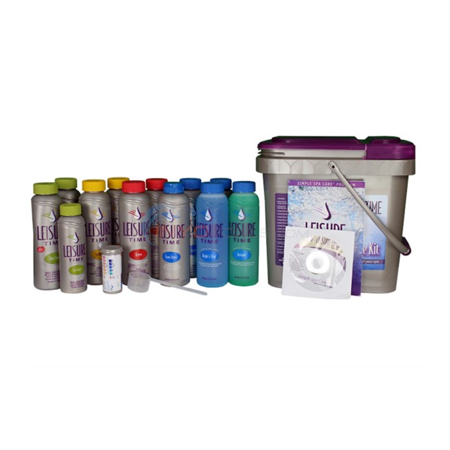 GLB Leisure Time Deluxe Spa Kit- Chlorine - 45100
