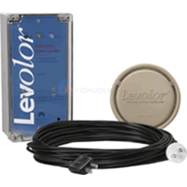 System Dynamics Levolor Electronic Water Leveler w/ 100-ft. Sensor, 110/220v, 1" Valve - LEV110CKC