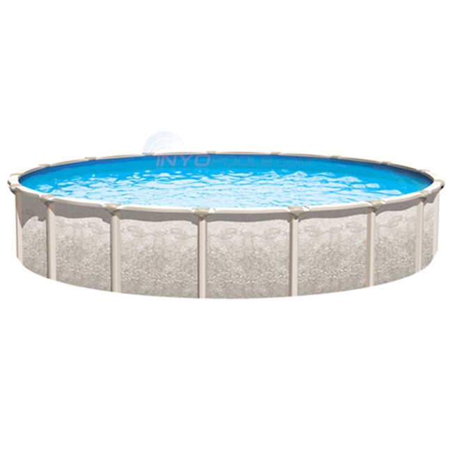 Wilbar 18' x 54" Round Above Ground Pool by Magnus, Skimmer ONLY Included - PMAR-1854RSRSR4A