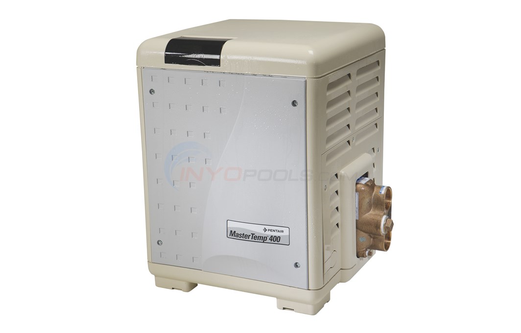 Pentair MasterTemp Heater 400,000 BTU NG w/ Electric Ignition Low NOx