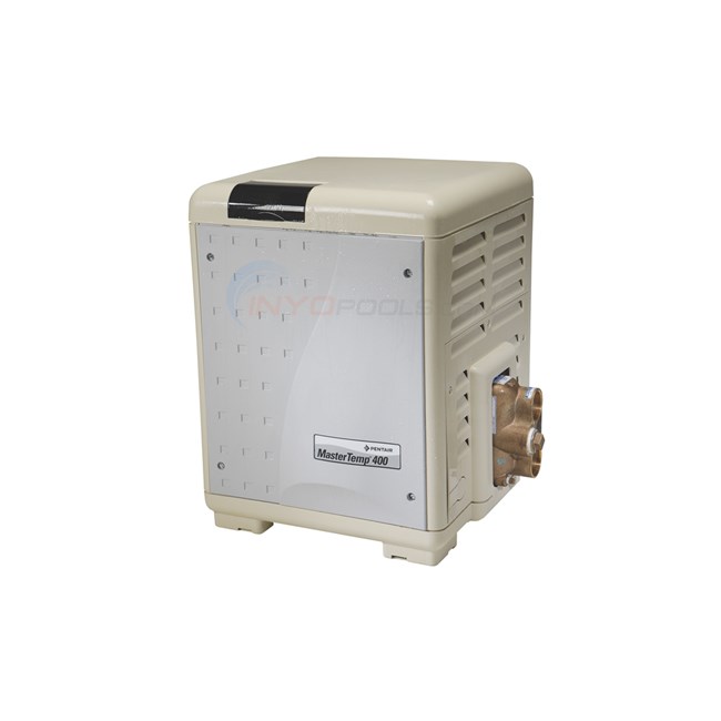Pentair MasterTemp Heater 400,000 BTU - NG w/ Electric Ignition Low NOx ASME - 460775