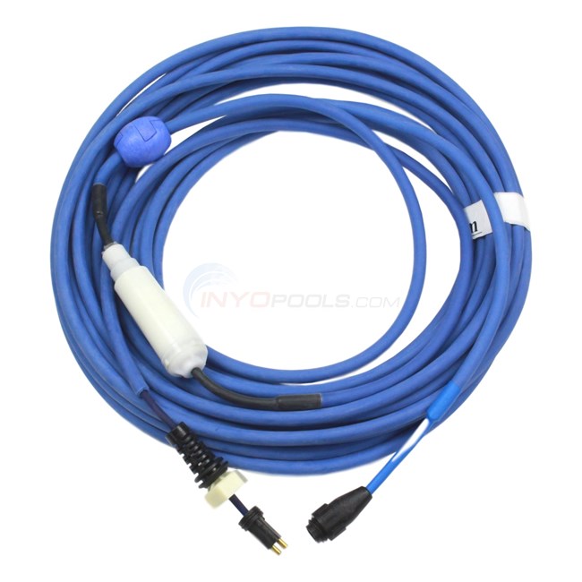 Maytronics 60' 2 Wire Cable w/Swivel, DIY Plug & Rubber Spring - 99958907-DIY