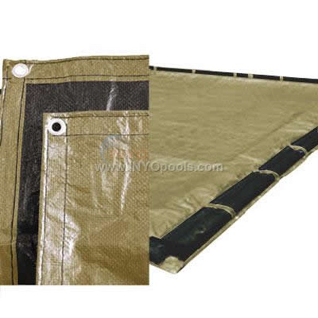 Midwest Canvas I/G Pool Winter Cover for 25' x 50' Rect 20Yr - BT2550R