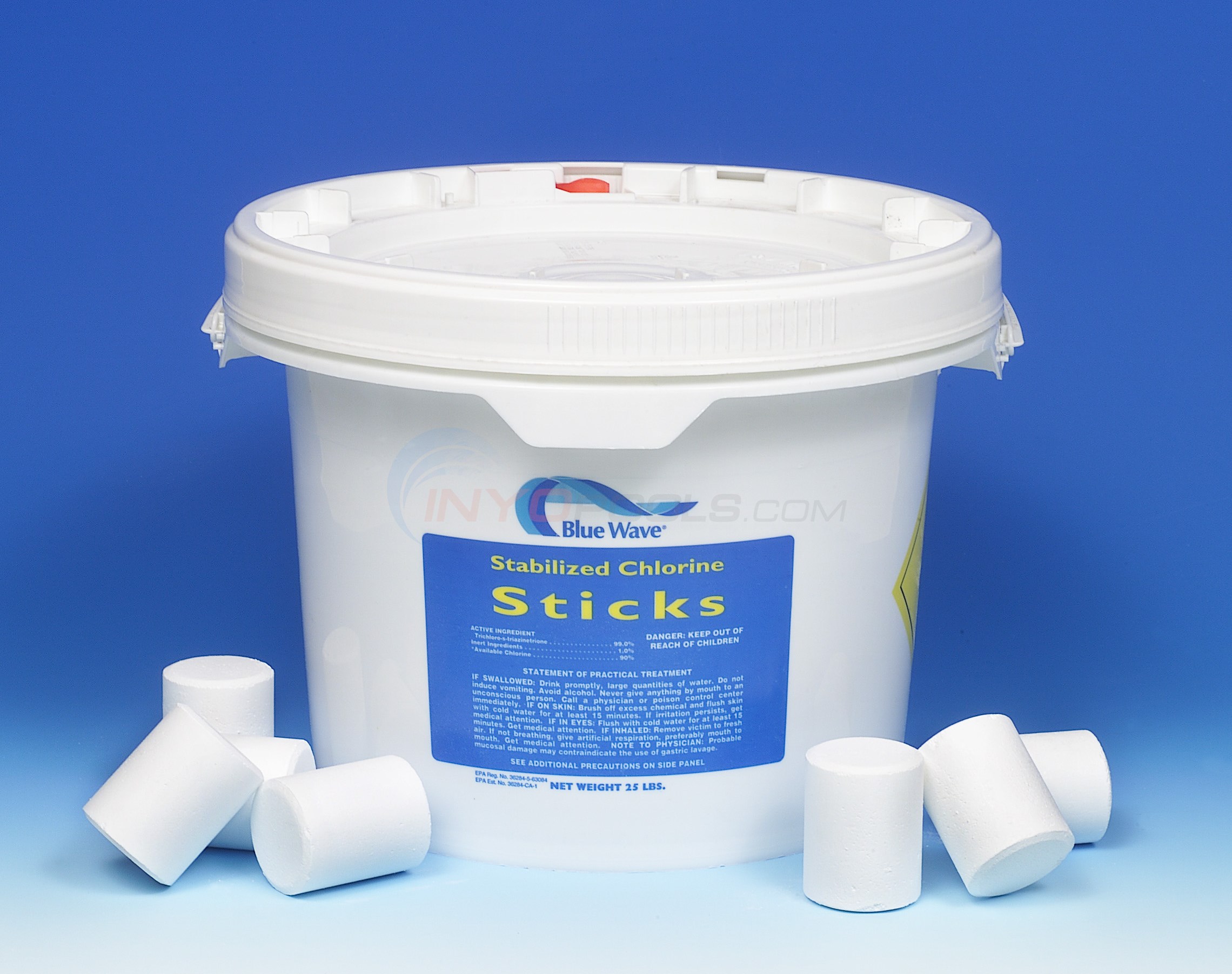 Blue Wave Chlorine Sticks 25 lbs NC184