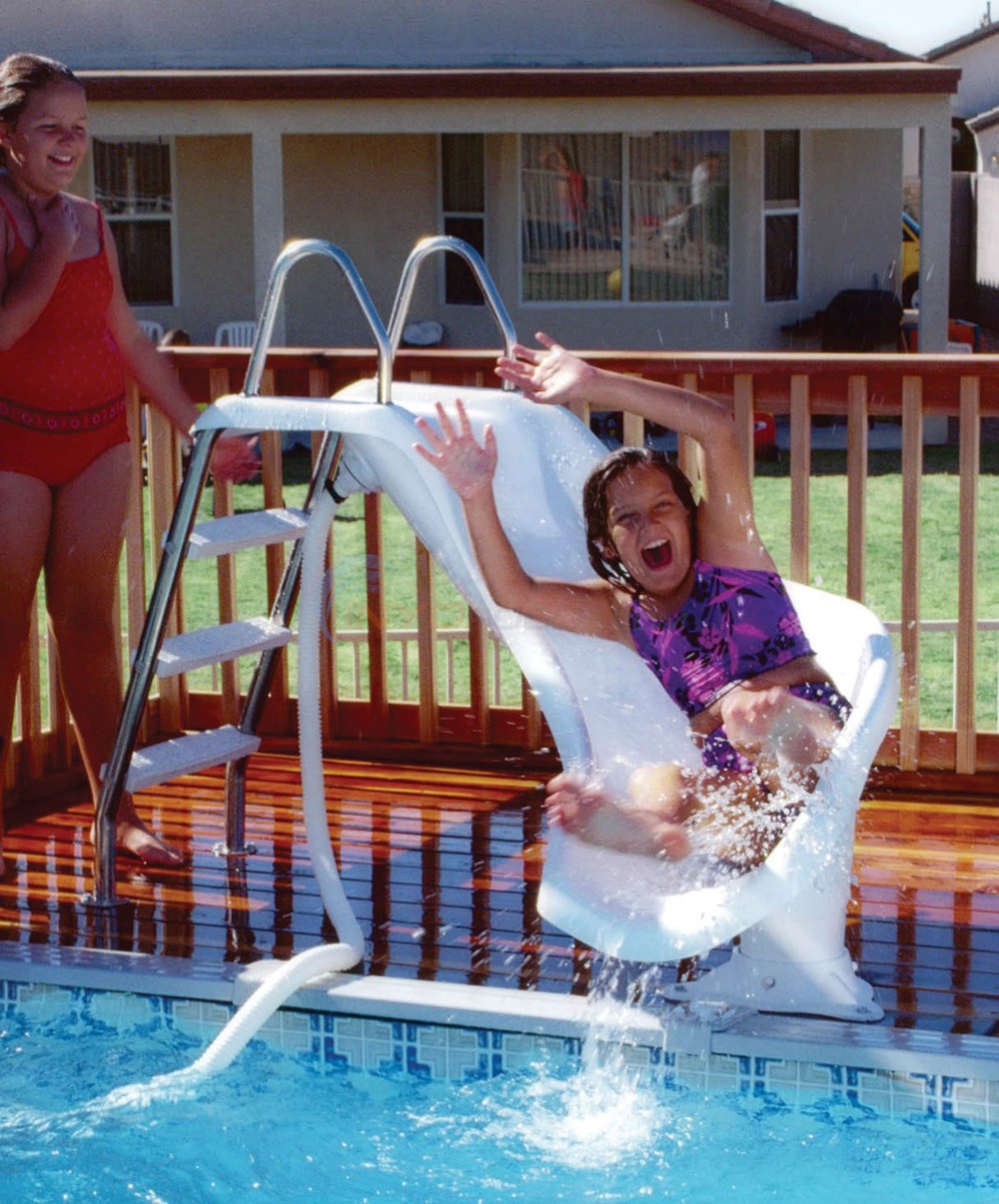 Interfab Zoomerang Pool Slide RightDiscontinued No Longer Available to