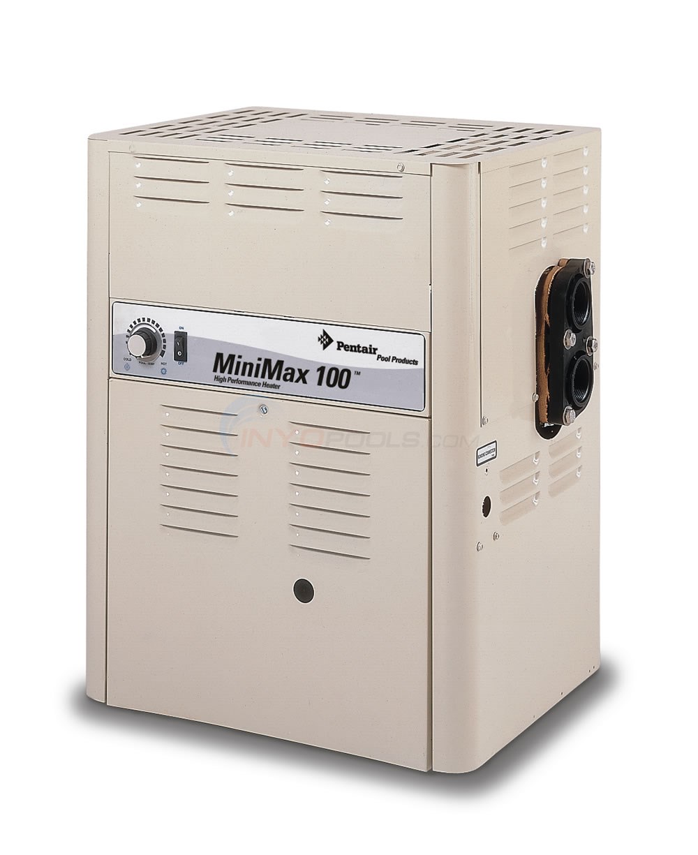 Pentair Minimax 100 A/G Pool Heater 100000 BTU NG MV 460352