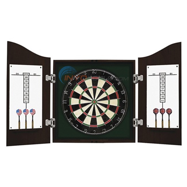 Harvil Centerpoint Solid Wood Dart Cabinet Set - NG1041D