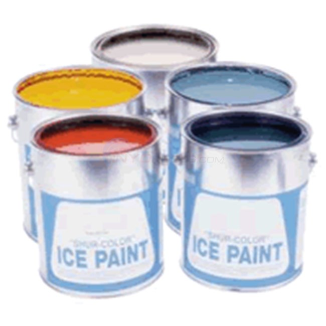 NiceRink Ice Paint Goal Crease Blue - IP00LAC