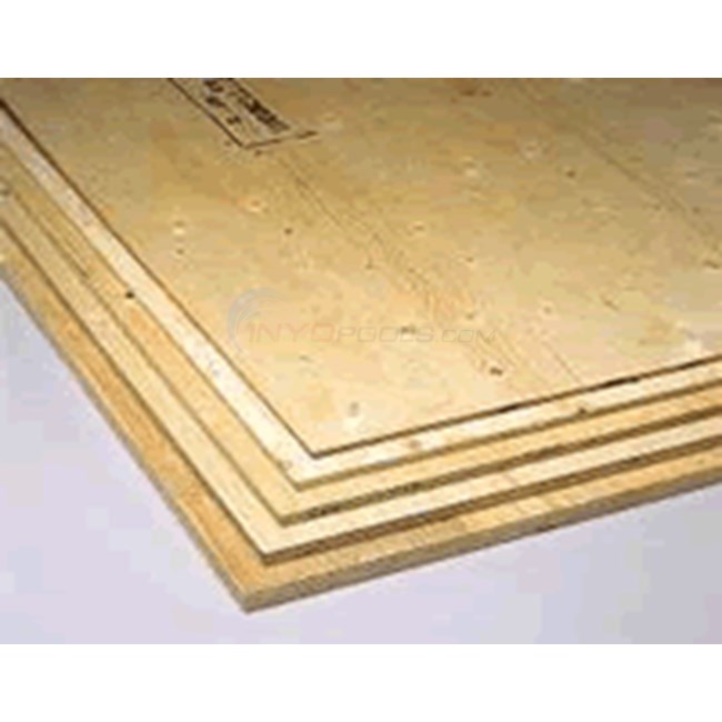NiceRink 24" X 8' X 3/4" CDX Plywood Side Board - SB024AC