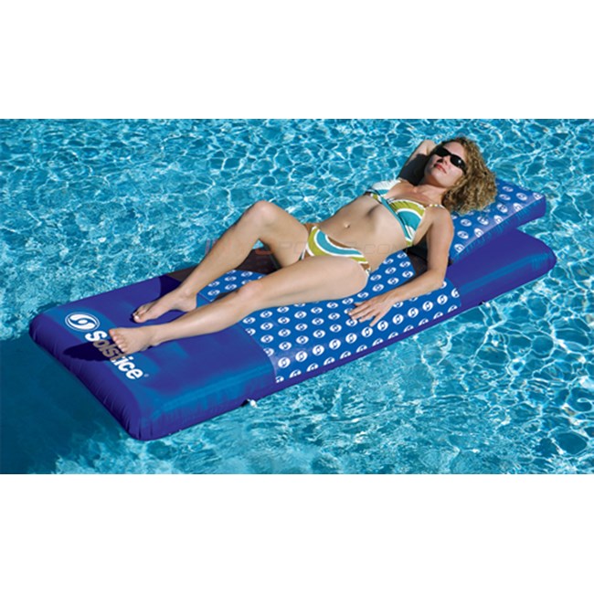 Blue Wave Designer Mattress Floating Pool Lounger - NT1354