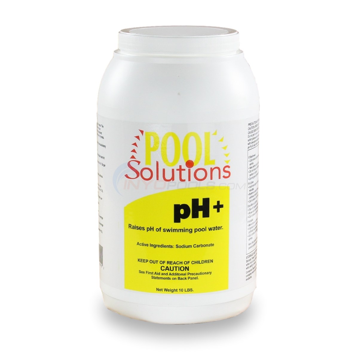 ph increaser made pool cloudy