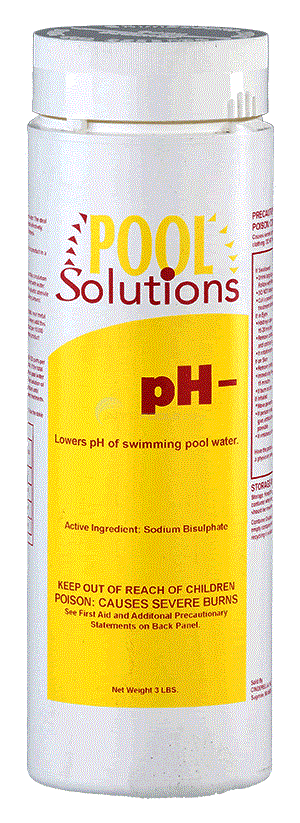 Pool pH Decreaser 3 Lb. Jar P32003DE