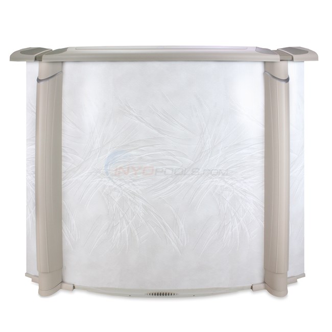 Wilbar Azor 21 X 43 Oval 54 All Resin W Stainless Steel Service Wilbar Azor 21 X 43 Oval 54 All Resin W Stainless Steel
