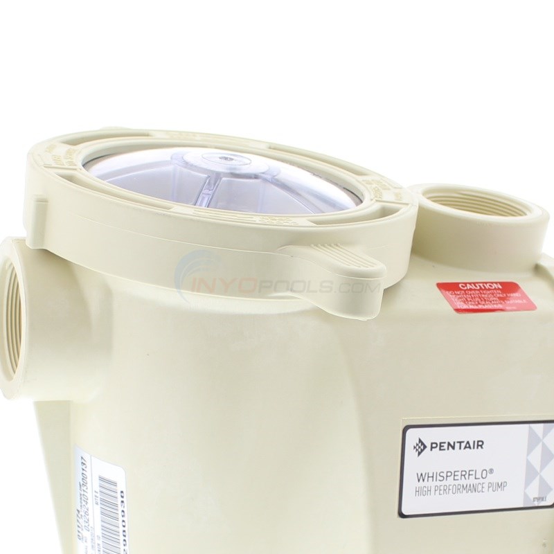 Pentair Whisperflo Energy Efficient 1.5 HP Full Rate Pump Replaced by