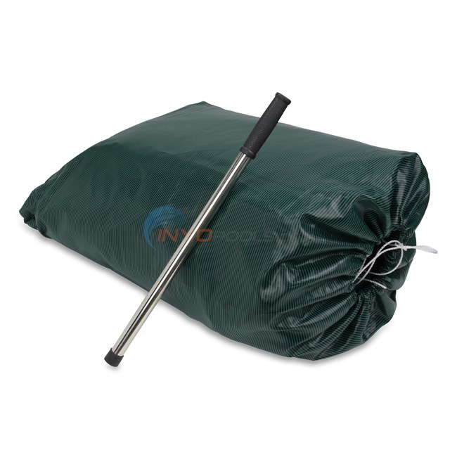 16' x 32' Rectangular w/ 4' x 8' CES Green Mesh Safety Cover 18 Year (2 Years Full) - PL7421