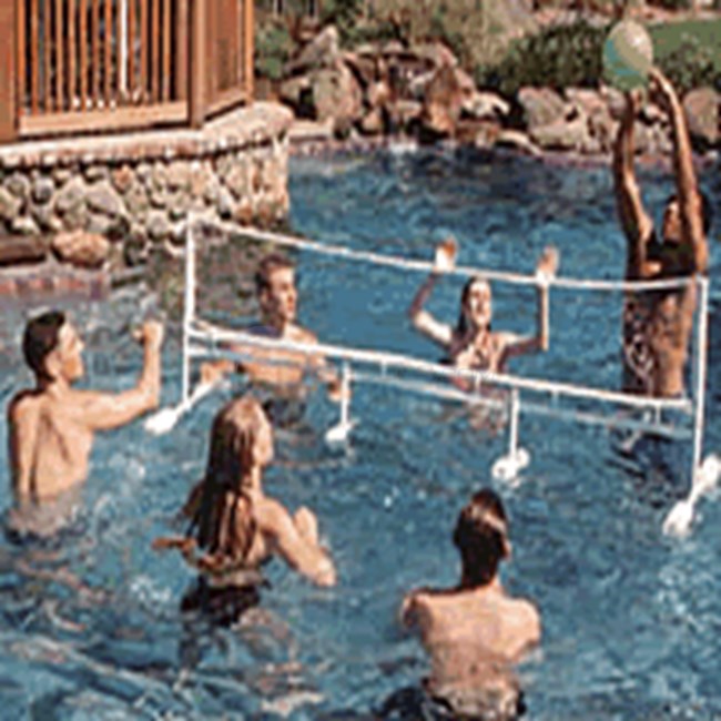 Poolmaster Across Pool Volleyball Game - POM72789
