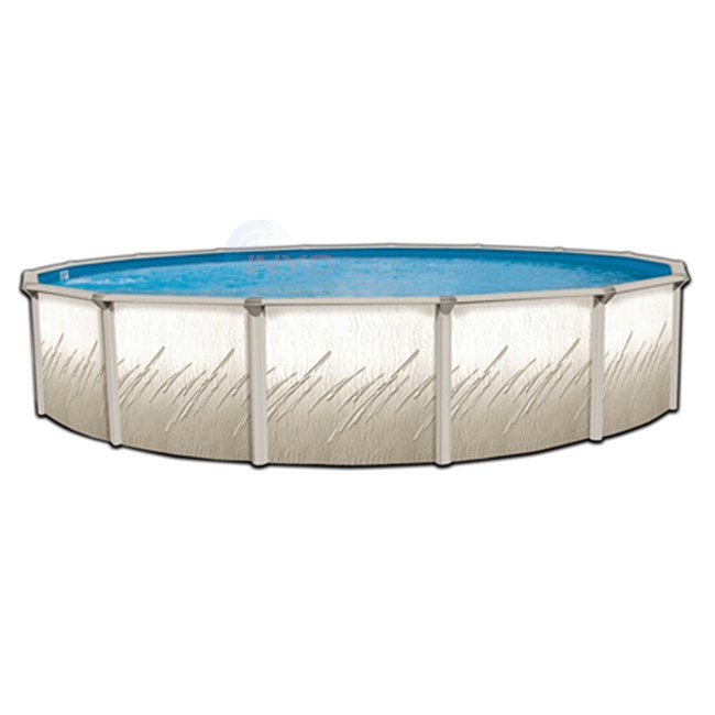 Wilbar 18' x 52" Round Above Ground Pool by Pretium, Skimmer ONLY Included - PBEL-1852SSPSSN1