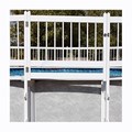 Resin Pool Fence Gate Section White for Above Ground Pools