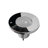 PureWhite Hi LED Pool Fixture - 500W EQ - Cool White - 120V - 100' Cord - Polished Bezel