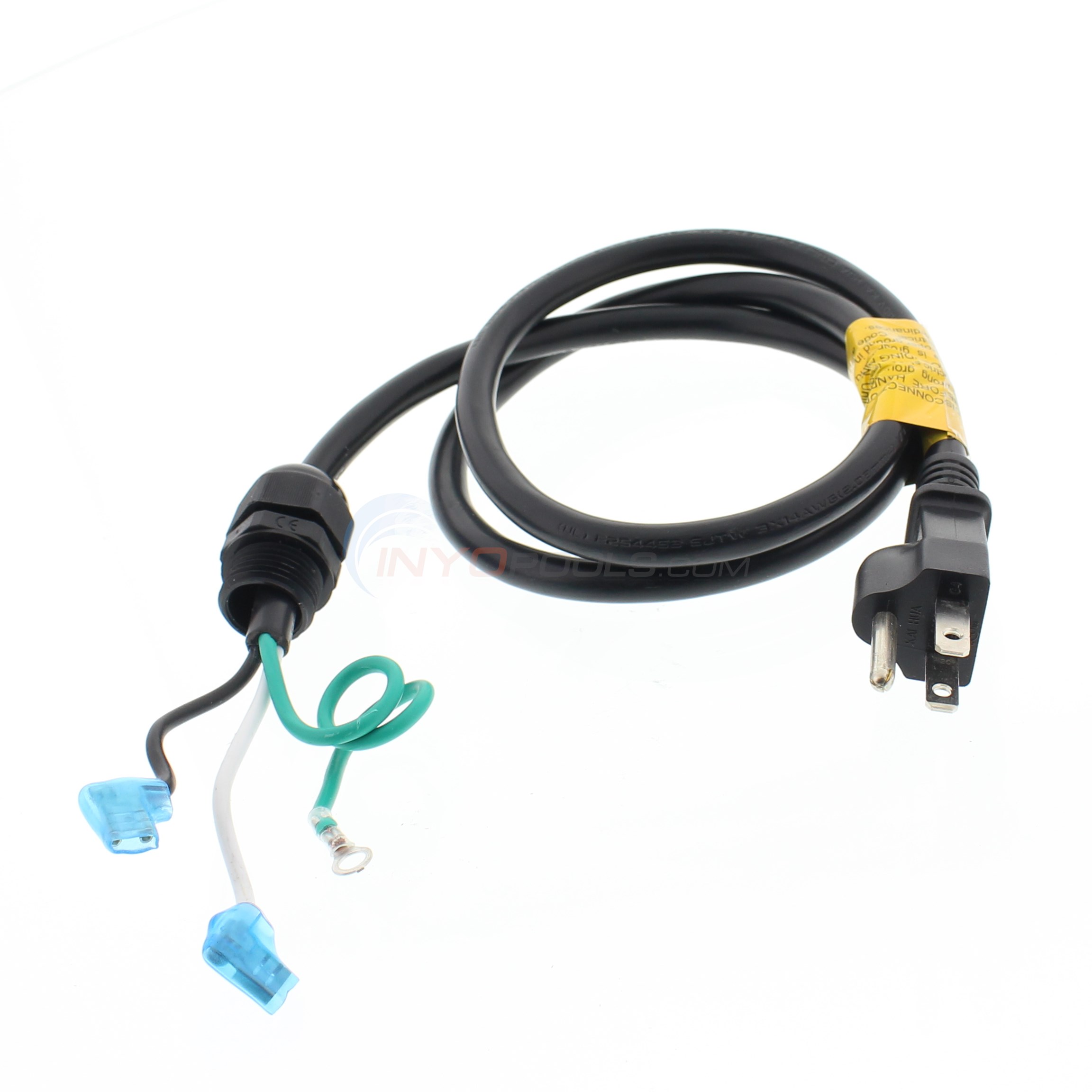 Hayward 3Prong Pump Power Cord, 3', 14 GA, 115V (SPX1250WA