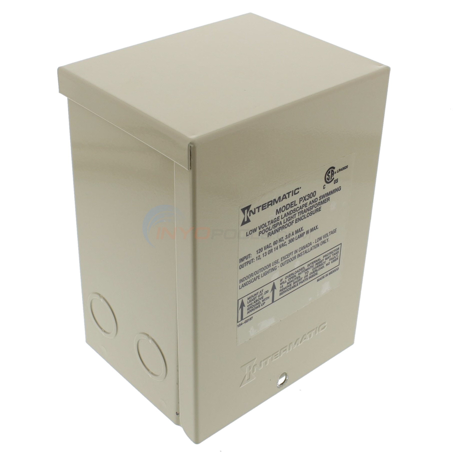 Intermatic 300 Watt Transformer - PX300 - INYOPools.com