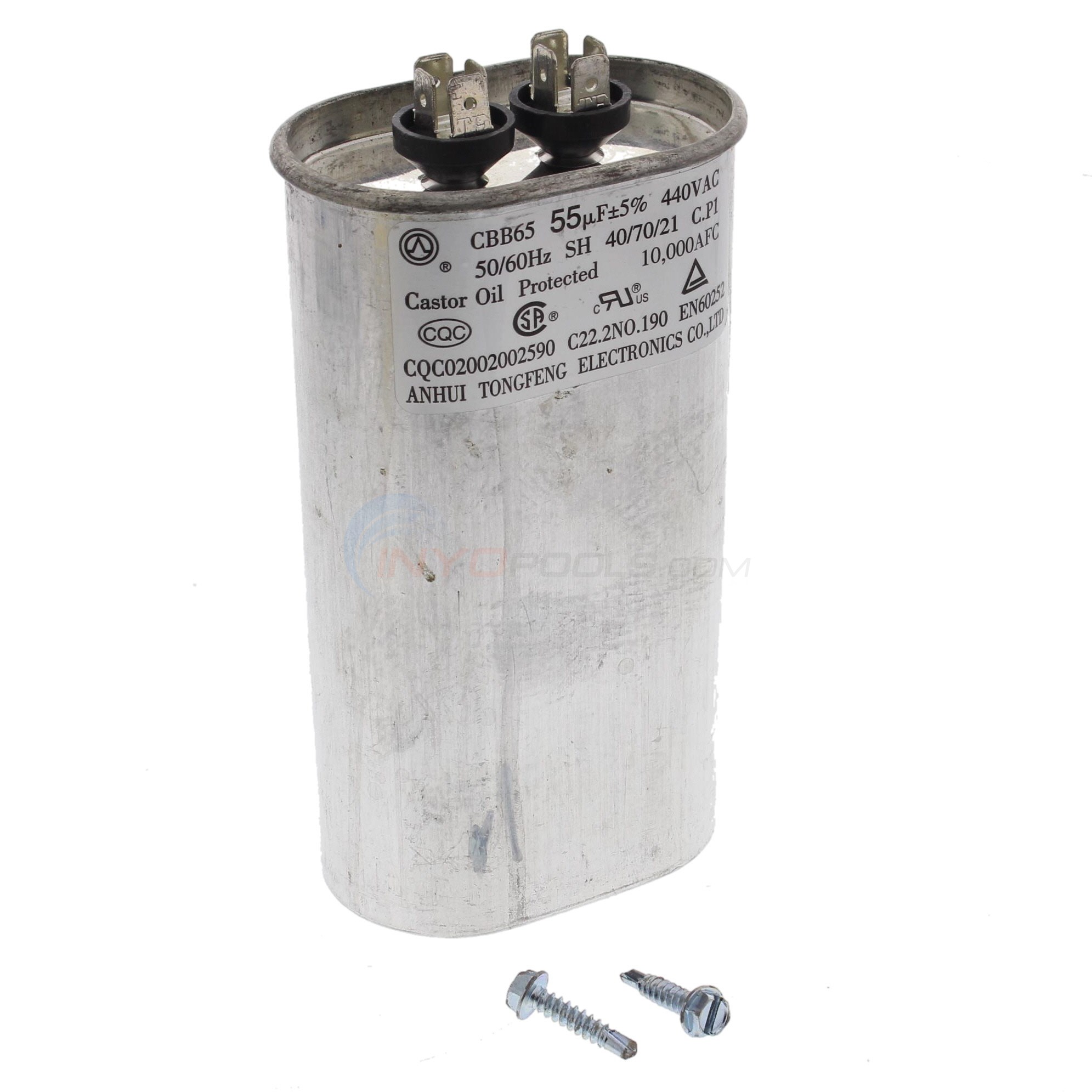 Jandy AETi Compressor Capacitor 55/440 R3001201