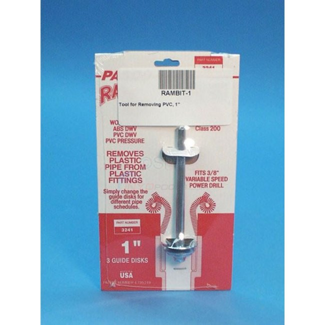Tool for Removing PVC, 1" - RAMBIT-1