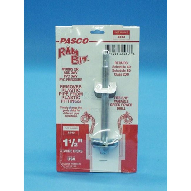 Tool used to remove PVC, 1.5",Pasco - RAMBIT