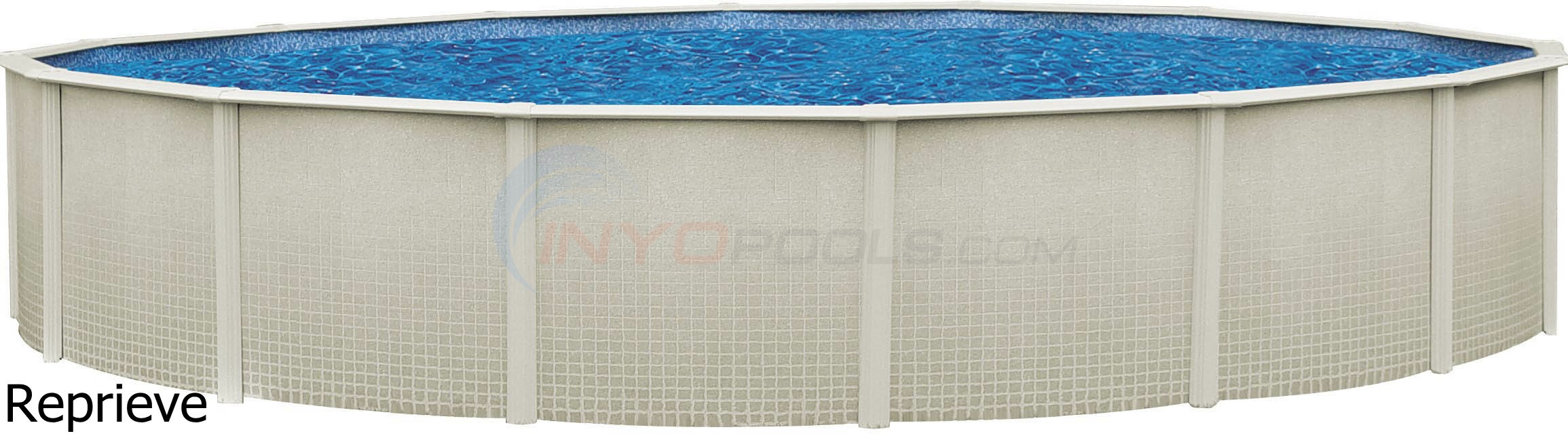 Wilbar Reprieve 24' Round 52" Steel Above Ground Pool Frame Only