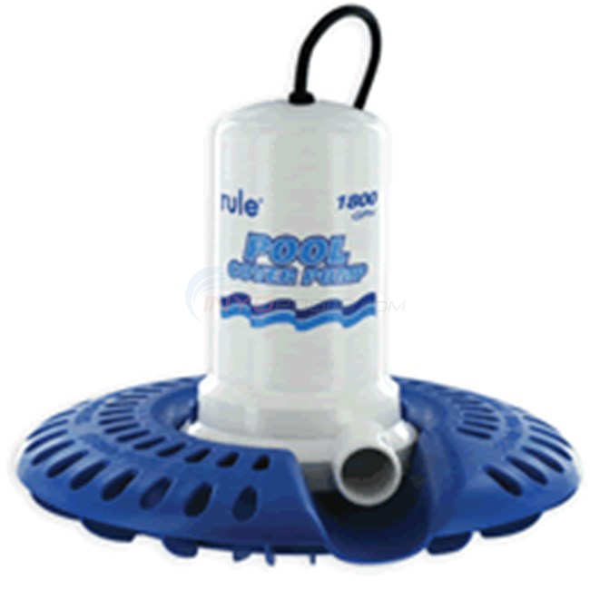 Rule Pool Cover Pump w/ Leaf Protector - H53SP-24