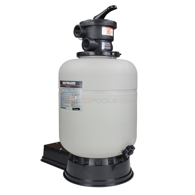 Hayward Pro Series Pool Sand Filter, 16" Tank, Top Mount 1.5" Valve - W3S166T