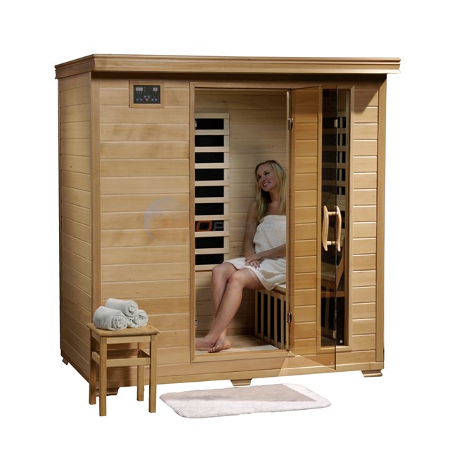 Blue Wave MONTICELLO - 4 Person Infrared Sauna with Carbon Heaters - SA2418