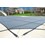 18' x 40' Rectangular w/ 4' x 8' Left Step Grey Mesh Safety Cover 18 Year (2 Years Full) - DGY184058LSF