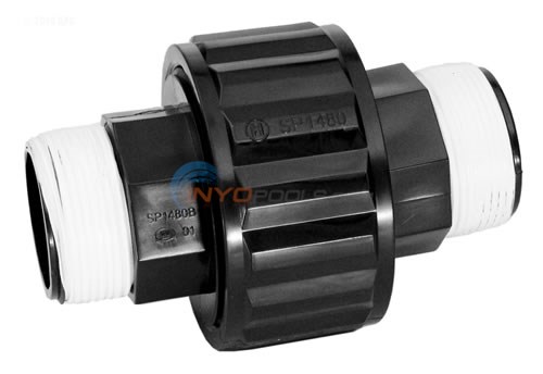 Union, Selfaligning Double Mpt 1.5" Wg (sp1480) BLK 9392C