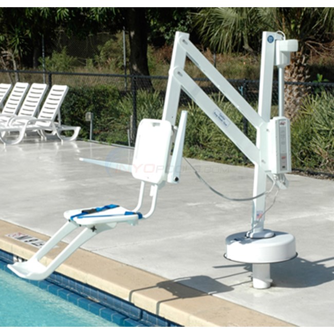 S.R. Smith Splash Extended Reach Pool Lift w/ Armrests - 370-0005