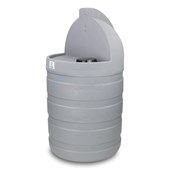 Stenner 30 Gal. Gray Tank Only, UV Resistant - STS30GC