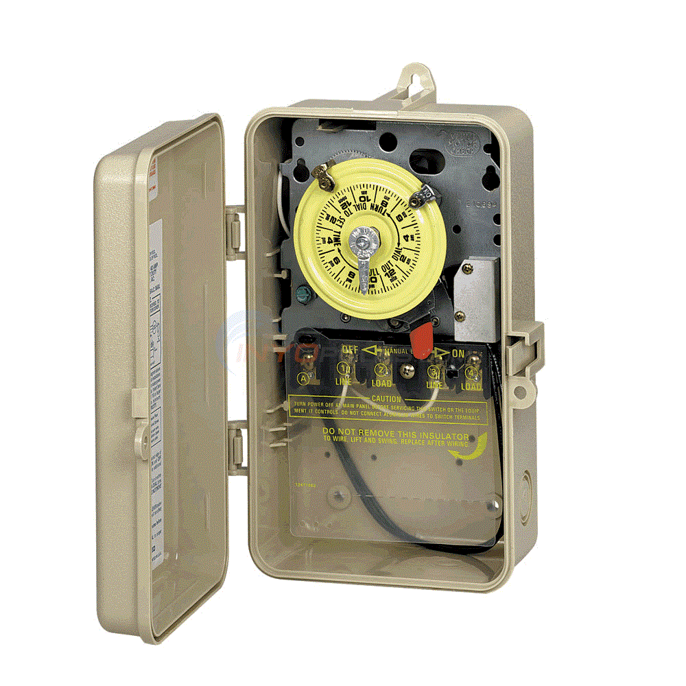 Intermatic Time Clock In Plastic Enclosure W/ Heat ... intermatic et171 time clock wiring diagram 