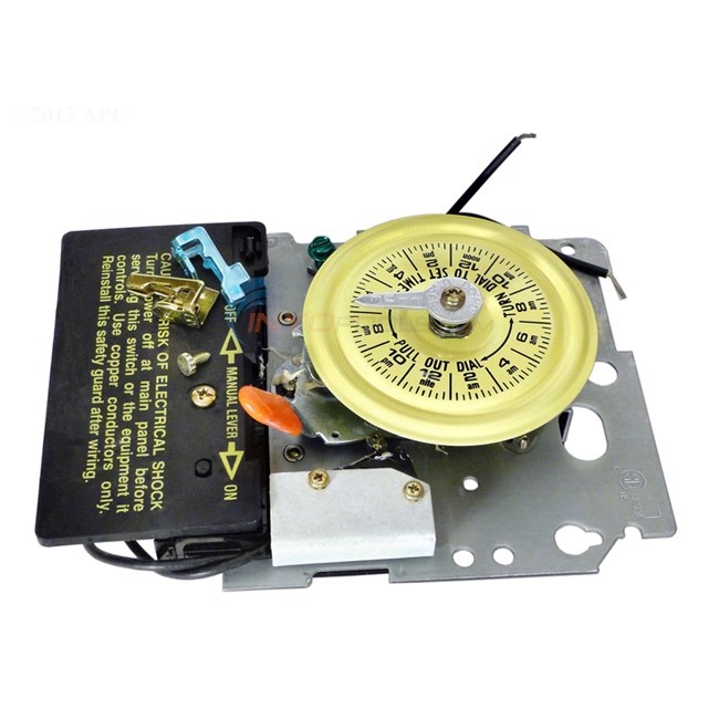 Intermatic 24-hr Mechanical Time Switch Mechanism w/ Heat Protection - T104M201-2