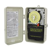 Intermatic Time Clock in Plastic Enclosure with Heater Protection 220V