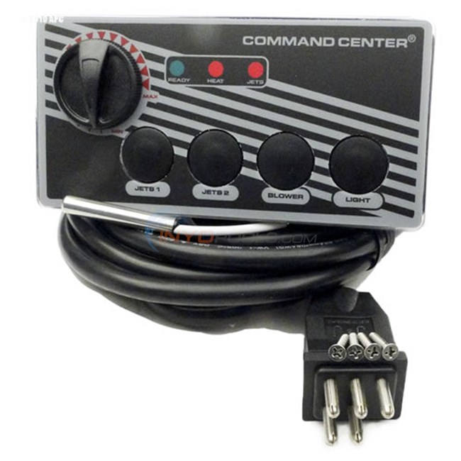 Spa Side Control,4 Btn 120V, 10 Ft cord - CC4-120-10-I-00