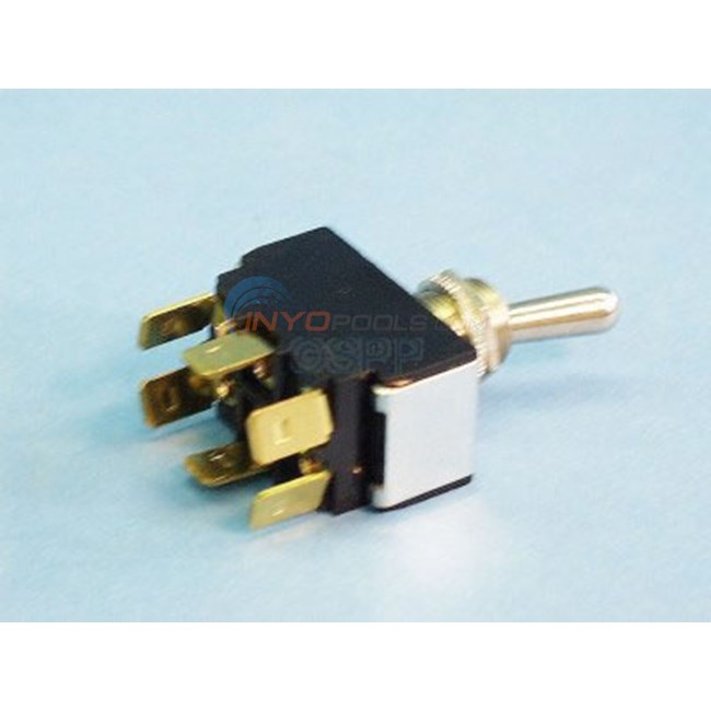 Toggle Switch, Center Off (6 terminal) - TG2-2