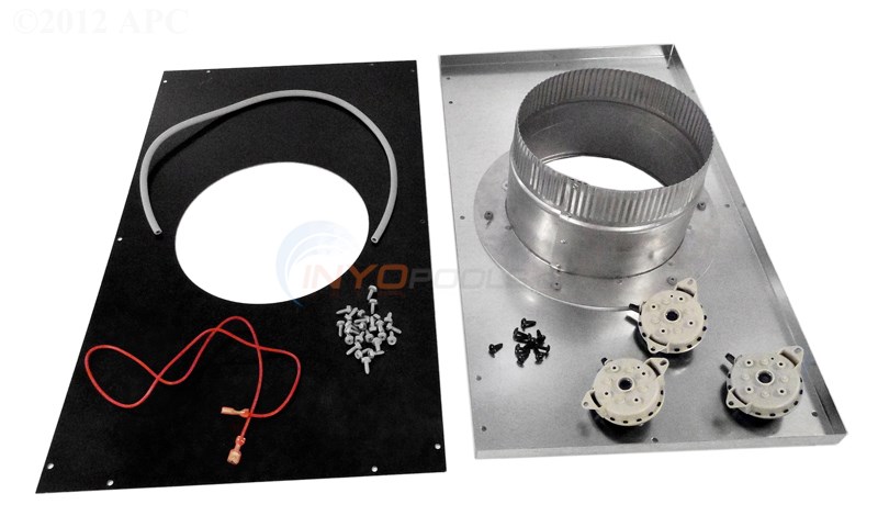 Hayward Pool Heater Universal H-Series Low Nox 400K NG - H400FDN