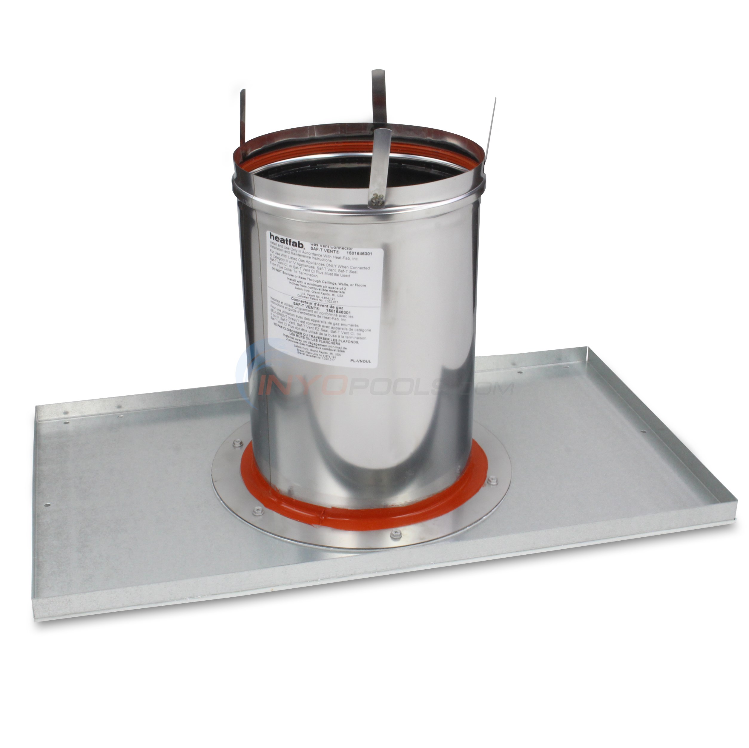 Hayward Indoor Pos. Pressure Horizontal 8" Vent Adapter Kit H400FDP