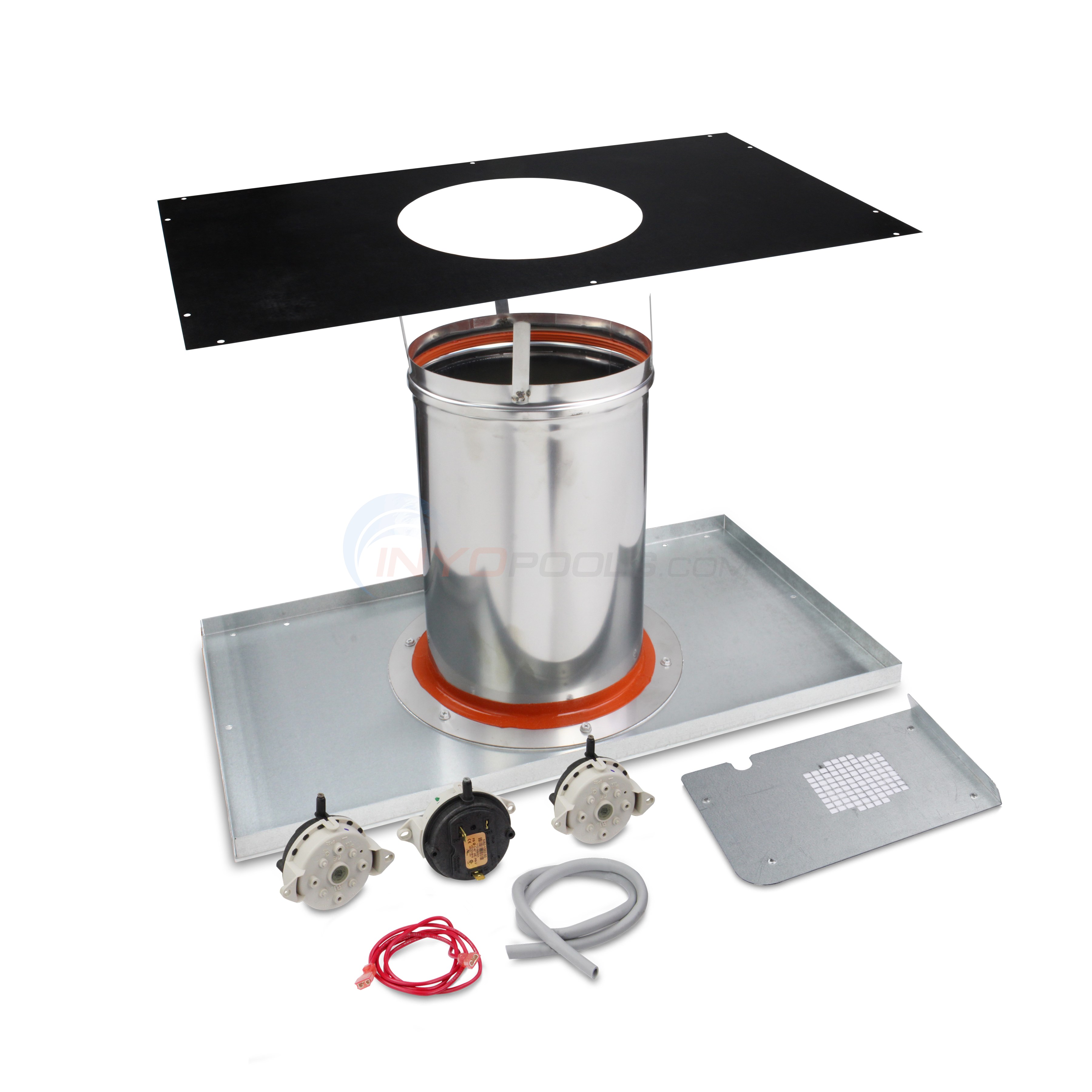 Hayward Indoor Pos. Pressure Horizontal 8" Vent Adapter Kit H400FDP