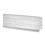Wilbar Common 1450301 common esprit top rail 6" 56-27/32" PEARL WHITE (4 PACK)NO LONGER AVAILABLE - REPLACED BY TL10005 SAND - NBP2123-PACK4