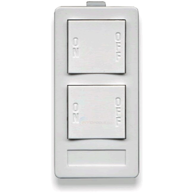 X10 - 2 Button In-Wall Controller W/ Dimming - XPT2D
