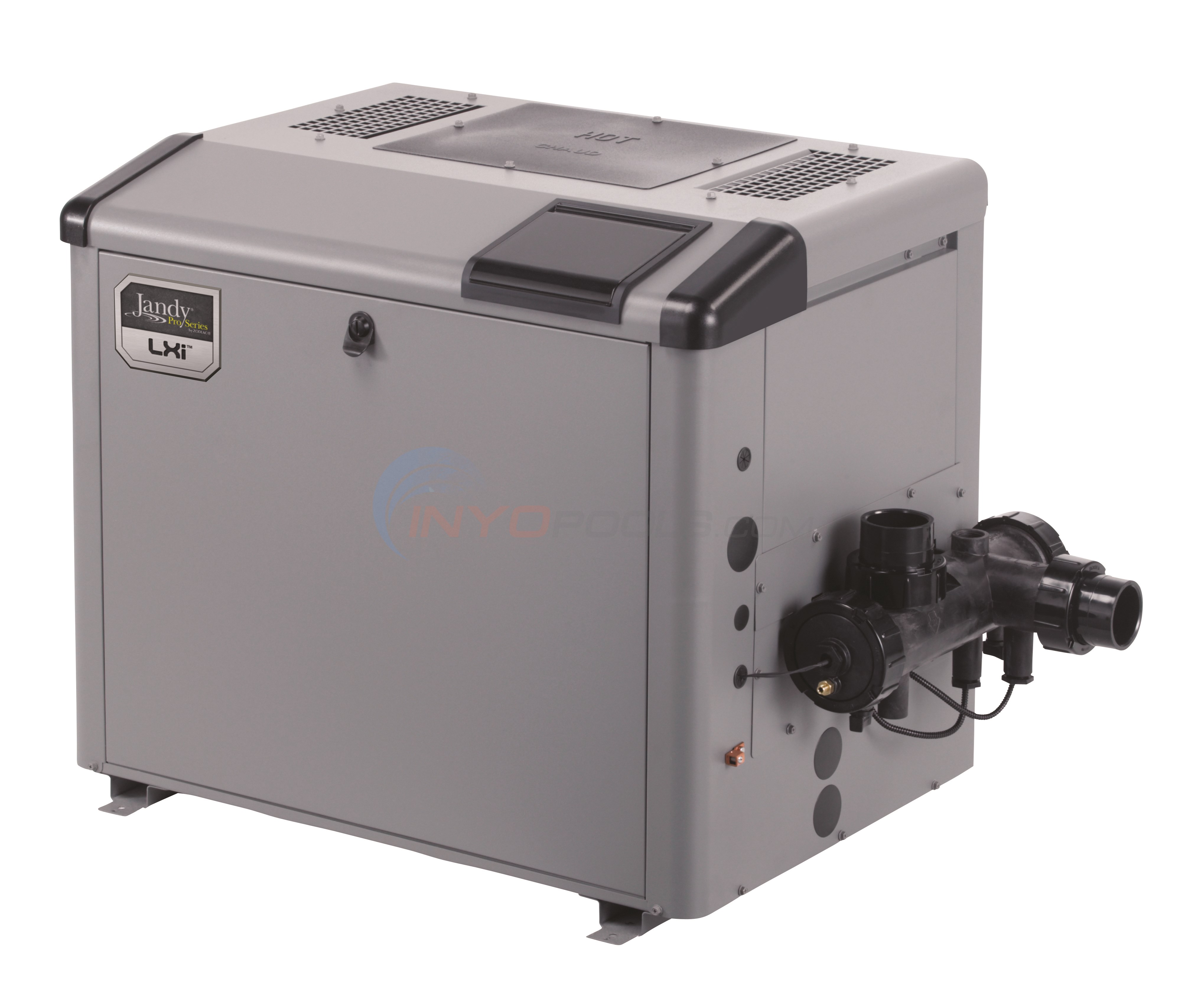 Jandy Laars LXI Pro Series Low Nox Heater 400000 BTU NG Elec Ignition