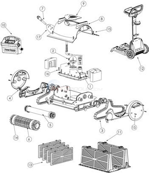 kreepy krauly parts diagram kreepy krauly prowler 820 parts inyopools kreepy krauly parts diagram kreepy krauly prowler 820 parts inyopools